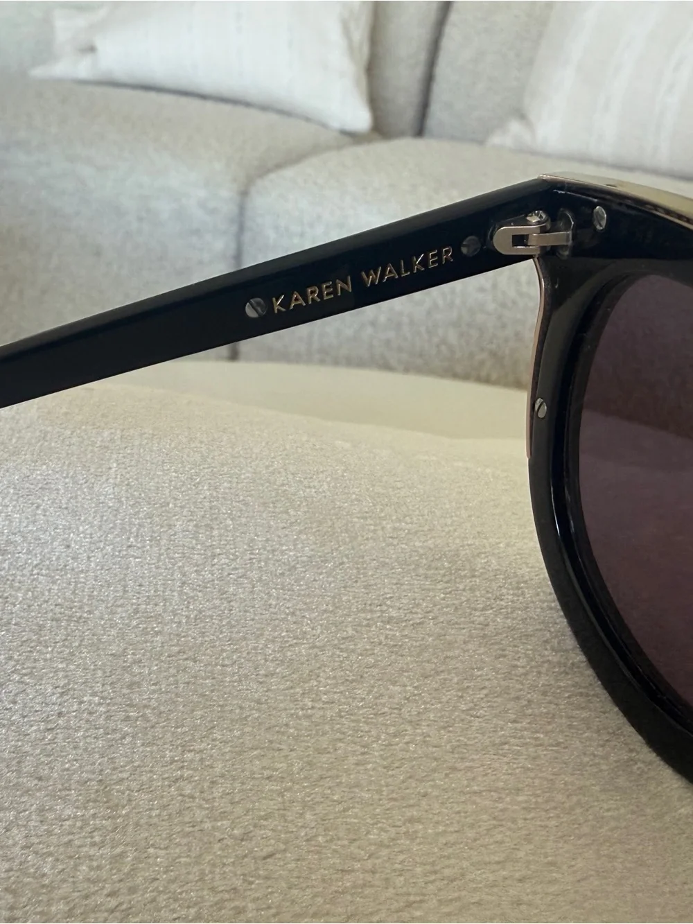 Karen Walker black Super Duper Thistle